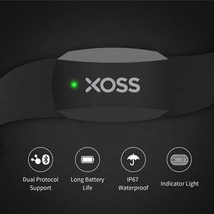 XOSS X2 Smart Bicycle <strong>Sensor</strong> IP67 Chest Strap Heart Rate Monitor BLE ANT+ Wireless Speed <strong>Cadence</strong> for Outdoor Cycling Bicycle - Product Image 2