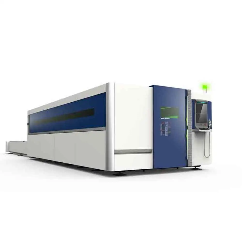 Molde de fibra de plataforma fechada que faz a máquina de corte a laser cnc de co2 de alimentação automática consumível