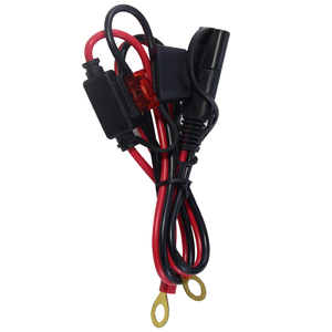 Araba pil şarj için 12 Volt 2 Pin açık fiş güç kablosu hızlı kes Sae konnektörleri - Product Image 2
