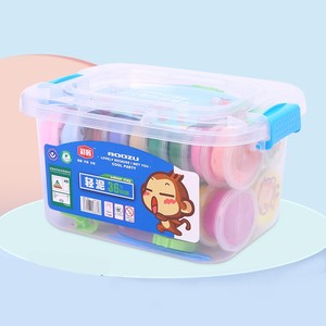 ขายส่งปลอดสารพิษซุปเปอร์ไลท์ดินเหนียวเด็ก DIY ของเล่นพื้นที่โคลนกล่องเครื่องมือสีชุดดิน - Product Image 2