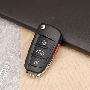 MS 4Botton anahtar kabuk a3 a4 a6 a8 TT Q7 için uygun olabilir S6 rc akıllı araba anahtarı uzaktan kumanda fob araba Bkank anahtar anahtarsız transponder - Product Image 6