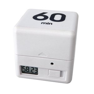 Cube Timer sensore di gravità Flip LCD Timer da cucina esercizio conto alla rovescia Timer da gioco 30/60 minuti per la gestione del tempo dei bambini - Product Image 3