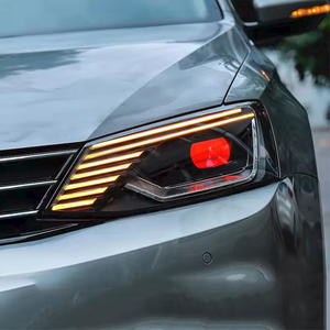 XXTアップグレードフォルクスワーゲン<span class=keywords><strong>VW</strong></span> Sagitar <span class=keywords><strong>Jetta</strong></span> 2012-2017ヘッドライトアセンブリ<span class=keywords><strong>LED</strong></span>ジオメトリデビルアイズデイタイムランニングライトターンライト