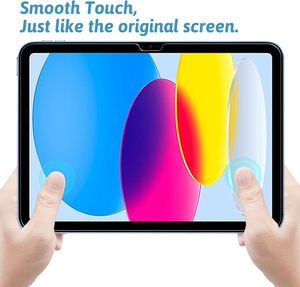 2.5D bảo vệ màn hình rõ ràng Tablet Tempered Glass cho iPad 10th thế hệ A16 9th 8th 7th 9H bong bóng miễn phí chống xước phim - Product Image 2