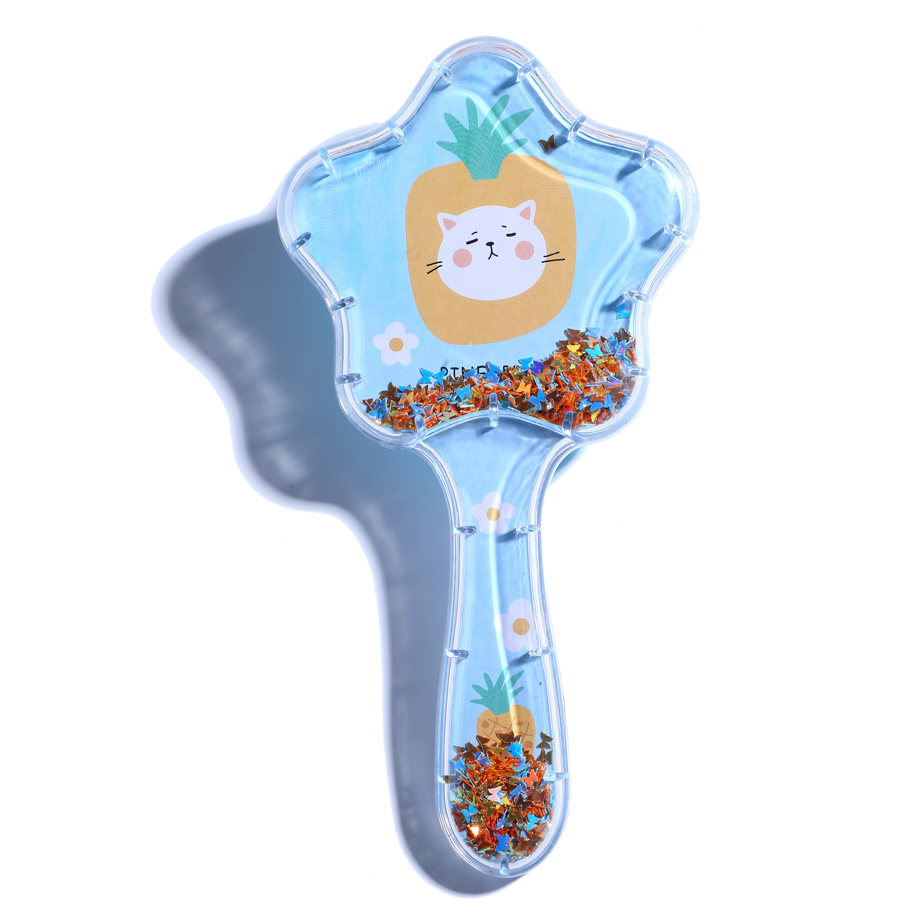 Gatito de piña azul