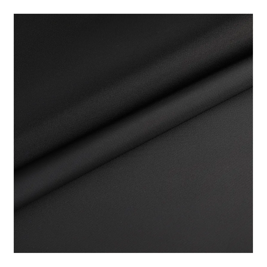 Tela oxford negra de alta calidad, 210d, ripstop, oxford, forro
