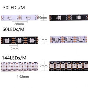 US-Standard mit hoher Übertragung Überprüfen Sie die adressierbare 16,4-Fuß-Doppelpad-Einzeluhr APA102 SK9822 LED-Streifen - Product Image 4