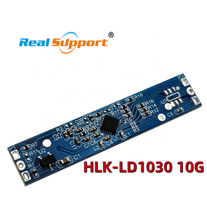 HLK-LD1030 10G Intelligentes menschliches Mikrowellen-Induktionsradar-Modul 10.525GHZ X-Band-Mikrobewegungssensor-Sensor mit geringer Leistung - Product Image 4