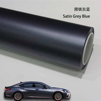 Satén Gris Azul