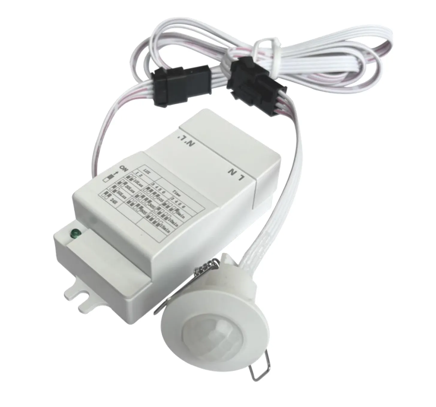120 Degree PIR Motion Sensor with Long Connecting Cable, Infrared Sensor for Light Control, ir Sensor