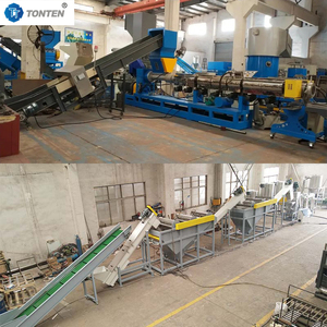<strong>Recycling</strong> <strong>Waste</strong> Plastic <strong>PE</strong> PP Milk Bottles PET Bottle Crusher Hot Washing <strong>Plant</strong> with Dewatering Machine Label Remover Equipment