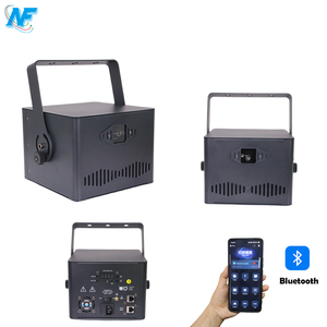 4 Вт Bluetooth android & ios dmx управление 3D анимационная линия письмо Свадьба Домашняя вечеринка мини-лазер для dj диско шоу проектор - Product Image 4