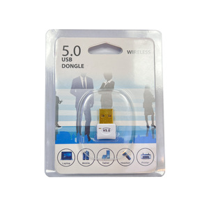 蓝牙加密狗无线USB BT5.0适配器发射器电脑笔记本电脑蓝牙接收器 - Product Image 1