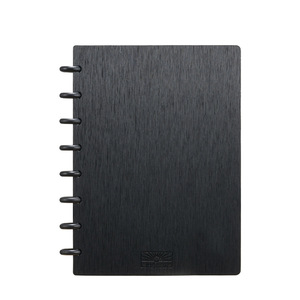 蘑菇孔笔记本商务记录记事本带塑料扣装订笔记本期刊 - Product Image 3