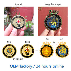 Custom Silk Screen Printed Challenge <strong>Coin</strong> Display Case <strong>Box</strong> with Velvet <strong>Coin</strong> Gift <strong>Box</strong> - Product Image 5