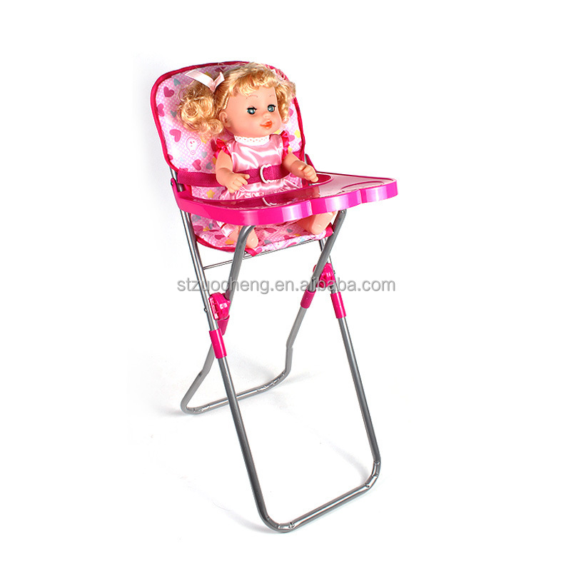 Chaise de salle à manger sans poupée-métal
