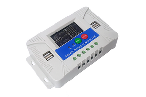 2.1A USBおよびLCDディスプレイを備えた高品質コントローラー12V/24V 40APWMソーラー充電コントローラー - Product Image 3