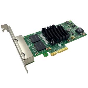 I350-T4 RJ45 Intel i35 1Gイーサネットネットワークアダプター付き4ポートPCIExpressネットワークカードi350-T4イーサネットインターフェイス - Product Image 3