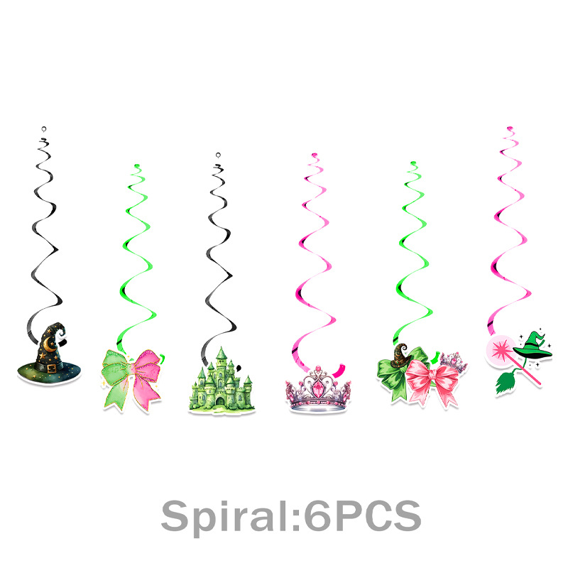 Hanging spinner 6pcs