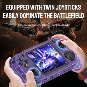 Rx6h Mini 3.5-Inch IPS Màn <span class=keywords><strong>H</strong></span>ình Cầm Tay Trò Chơi Giao Diện Điều Khiển 15K + Trò Chơi & 128GB Linux <span class=keywords><strong>H</strong></span>ệ Thống 64 Bit Món Quà Hoàn <span class=keywords><strong>H</strong></span>ảo Cho Trẻ Em - Product Image 4