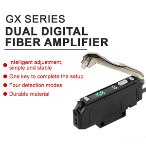 MOTEE colore fibra ottica amplificatore Display digitale a infrarossi con la riflessione e il fascio sensore in fibra ottica - Product Image 5