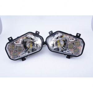 Yongjin UTV phần LED Chrome Đèn pha đầu đèn Kit cho <span class=keywords><strong>Polaris</strong></span> rzr S 800 <span class=keywords><strong>XP</strong></span> <span class=keywords><strong>900</strong></span> 4 <span class=keywords><strong>XP</strong></span> <span class=keywords><strong>900</strong></span> Sportsman <span class=keywords><strong>Ranger</strong></span> - Product Image 5