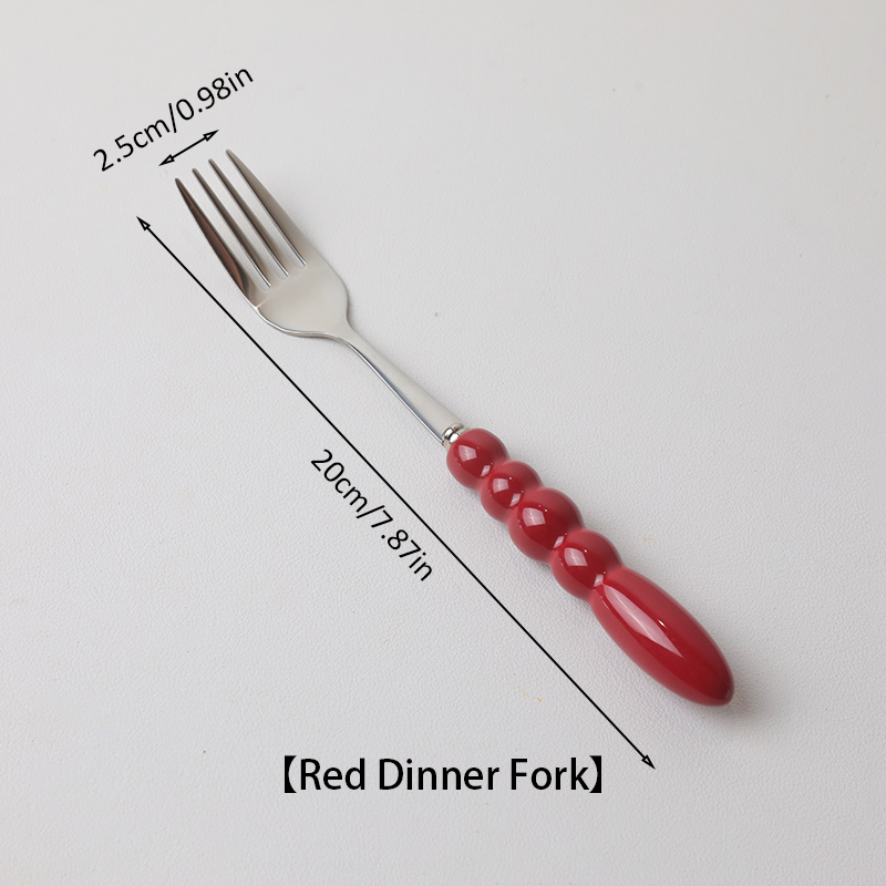 Fourchette rouge