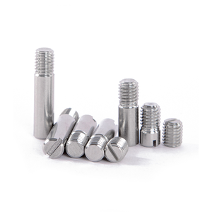 <strong>M1</strong> <strong>M1</strong>.2 <strong>M1</strong>.6M2M2.5M3M3.5 M10 GB878 Stainless Steel 304 Slotted Headless <strong>Screws</strong> With Shank - Product Image 1