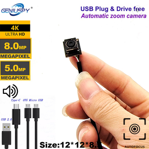 5MP 8MP IMX179 UVC凸轮自动对焦微型USB摄像头模块4k 2k迷你网络摄像头，适用于视窗电脑2592*1944 30FPS 3264*2448 15fps - Product Image 2