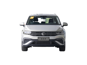 รถไฟฟ้า Volkswagen Tiguan L 2023 330TSI 2WD สบายรุ่น VW Tiguan L ประเภทยานพาหนะสีขาวสีเทา