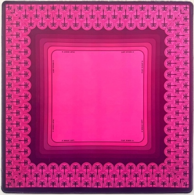Palmier rose vif