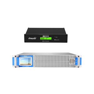 FMUSER FMT5.0 350W 300WFMラジオ送信機FM放送RDSエンコーダー (RDS出力のTA <span class=keywords><strong>MPX</strong></span>付き) ラジオスタジオロゴディスプレイ用