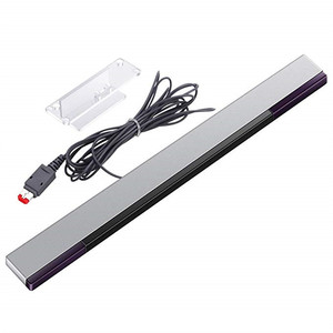 Nintendo Wiis U için kablolu yedek kızılötesi IR Ray hareket sensörü alıcı Bar şerit Nintendo Wiis sensörü Bar için sopa - Product Image 2