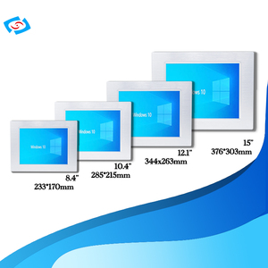 12.1 Inch <strong>Embedded</strong> Fanless Industrial Screen Panel PC Linux for Workstation - Product Image 6