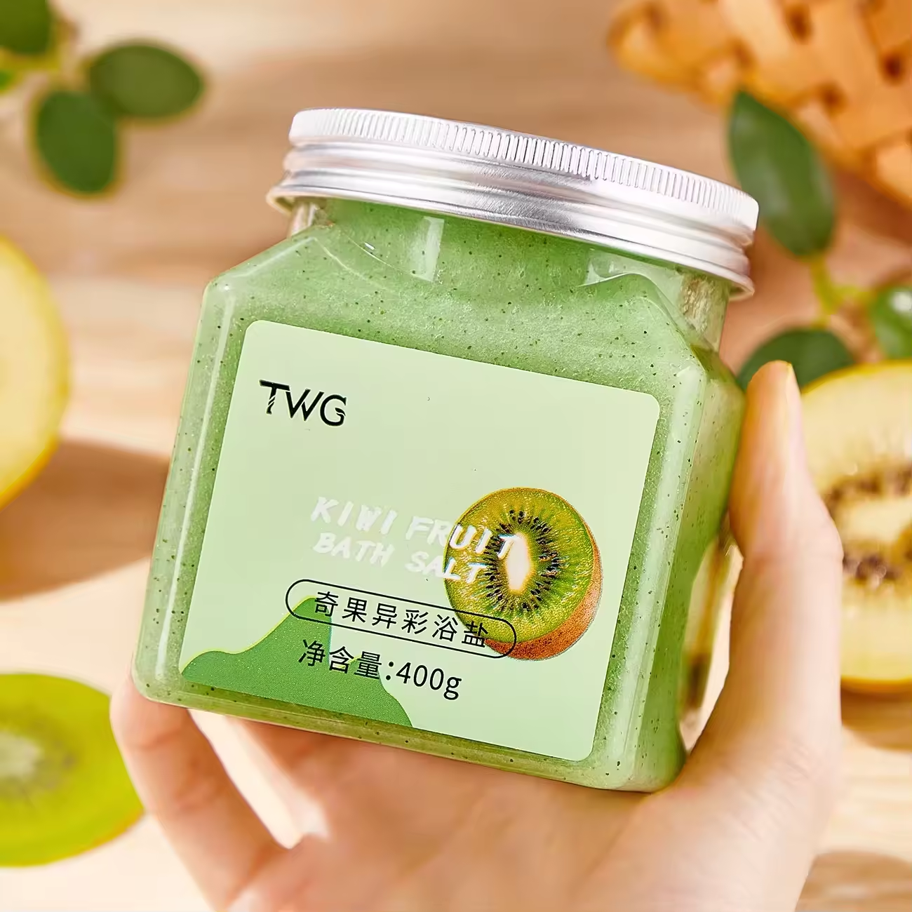 5104 TWG Kiwi Bath Salt Body Scrub 400g (Chinese Version)