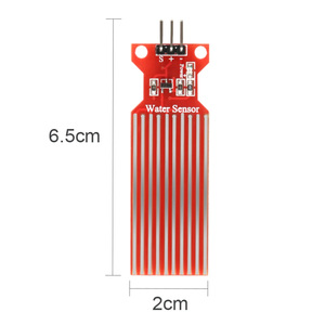 DC 3V-5V Módulo de sensor de nivel de agua de lluvia Detección de altura de profundidad de superficie líquida para Arduino DIY Compatible con UN O Kit MEGA 2560