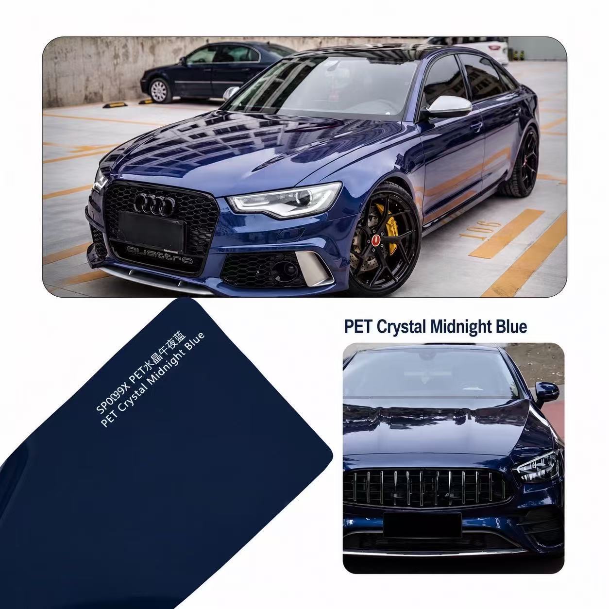 PET Crystal Midnight Blue
