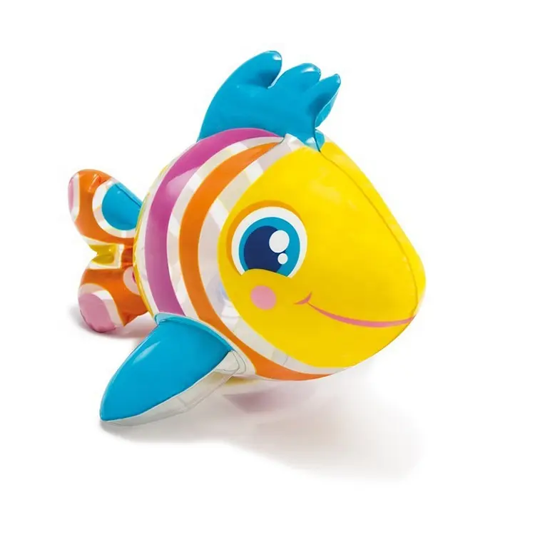 Гигантская надувная многоцветная рыба, игрушка, Надувное животное