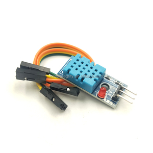 Stock Módulo de humedad DHT11 con luz LED Módulo de temperatura y humedad Sensor DHT11 con línea DuPont
