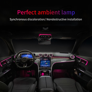 64 Colors <strong>LED</strong> <strong>6</strong>-pieces <strong>Kit</strong> for Mercedes Benz GLC-class X254 Ambient Light 4D Rotating Tweeter Luminous Air Vent - Product Image 3