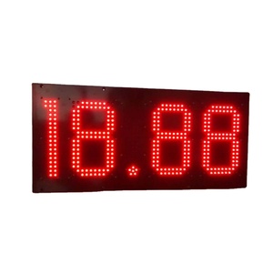 Evershine 13 pollici LED Gas prezzo segni Outdoor 7 segmenti LED Gas prezzo segno telecomando - Product Image 1