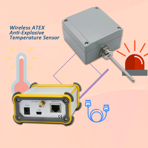 Termómetro digital con registrador de datos de temperatura dual inalámbrico multipunto 4-20mA 0-10V