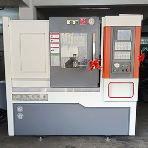 Máquina de torno CNC de 3 ejes GS400 de alta velocidad Máquina de torneado de torno CNC para metal - Product Image 6