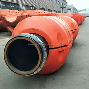Plástico PE Barro y arena Dragado Flotador Flotante HDPE Tubo Flotante Pontón Flotante - Product Image 5