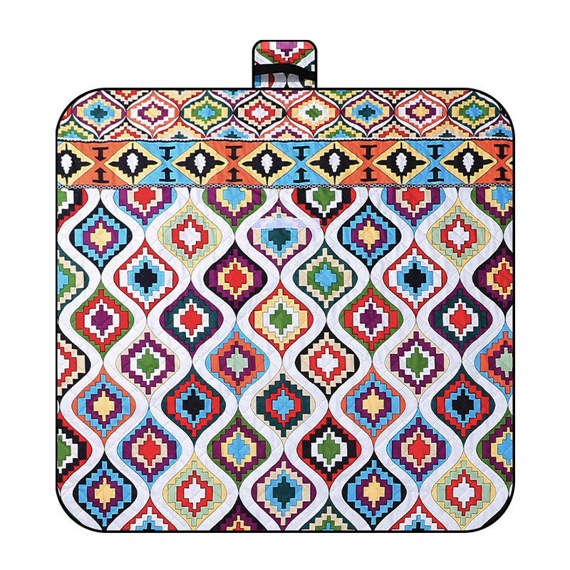 Tapis de pique-nique ultrasonique marocain