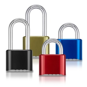 Safe Rectangle Security 4 Digit Number Combination Heavy Duty <strong>Bottom</strong> <strong>Code</strong> Padlock with Combination <strong>Code</strong> for Door - Product Image 2