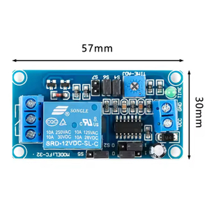 DC 12V 5V <strong>Delay</strong> Relay <strong>Delay</strong> Turn on / <strong>Delay</strong> Turn off Switch Module with Timer Volt Timing Relays Board - Product Image 6