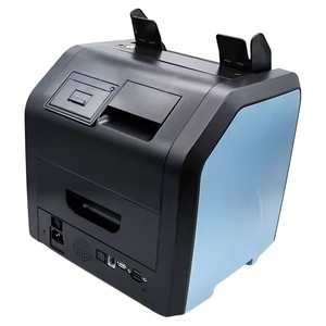 Máquina de conteo de billetes de 2 bancos de bolsillo con moneda mixta, máquina de conteo de efectivo con 2 CIS - Product Image 3