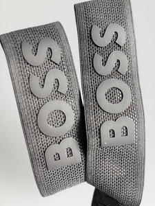 Cinta tejida de colores a rayas personalizada patrones personalizados banda elástica de impresión de alta elasticidad con silicona - Product Image 3