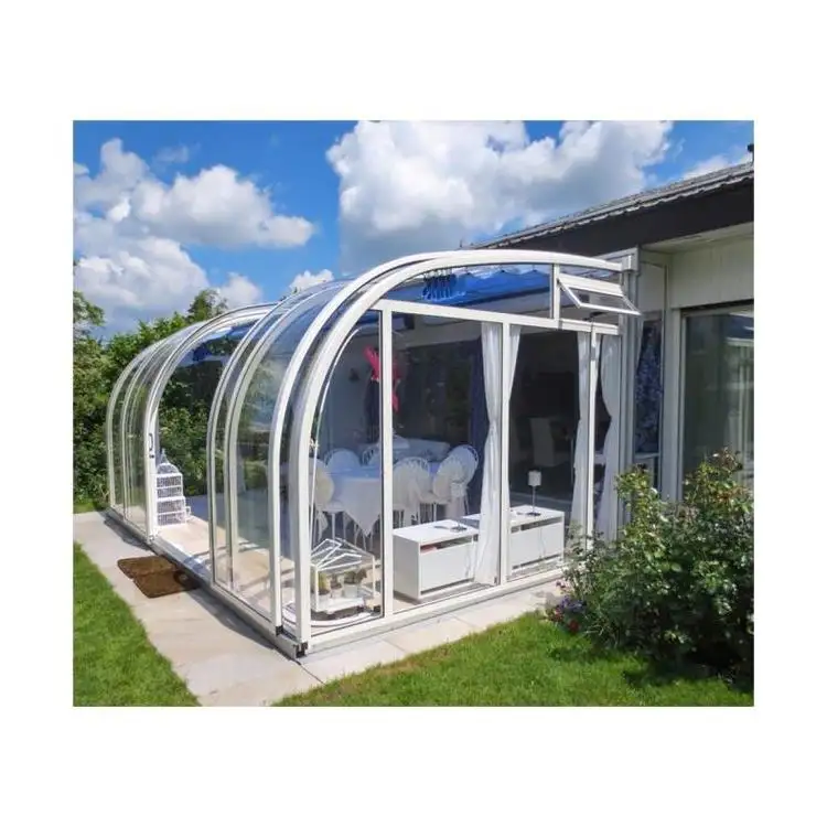 Orient Sunroom dünya en çok satan 8X8 Sunroom çatı Pop Up Sunroom